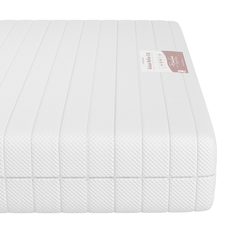 image 1 of Visco Therapy 25cm Foam Mattress - Extra Firm Support, Flippable, UK Made