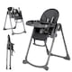 image 1 of Allis Baby Lola 2-in-1 Highchair Feeding Chair - Black | Black | One Size | 1