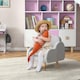 image 7 of ZONEKIZ Kids Armchair Toddler Sofa Chair Cloud-Shaped for 1.5-3 Years Purple