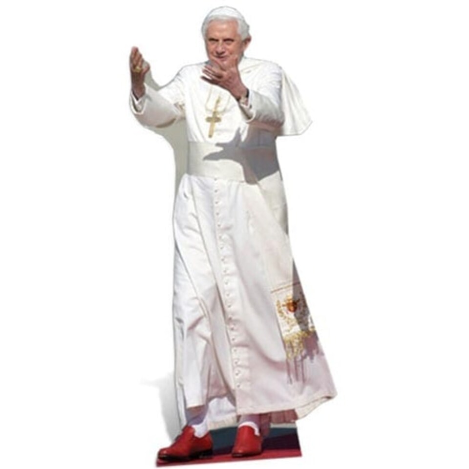 Pope Benedict XVI Lifesize Cardboard Cutout 181cm