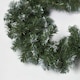 image 2 of Homescapes Green Snow Dusted Foliage Christmas Garland, 182 cm