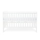 image 3 of Coleby Classic Cot Bed - Convertible Cot, Birth to 4 Years, Adjustable Base & Teething Rails (White)