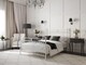 image 1 of Snuggle Beds Aria Classic Cream Metal Bed Frame - Small Double | Cream | Small Double