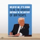 image 2 of It's Going To Be The Greatest Birthday... - Funny President Trump Greetings Card