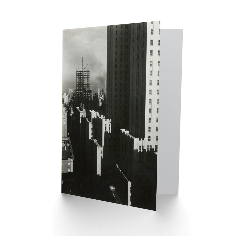 image 1 of Alfred Stieglitz Art Card View from the Shelton New York Cityscape