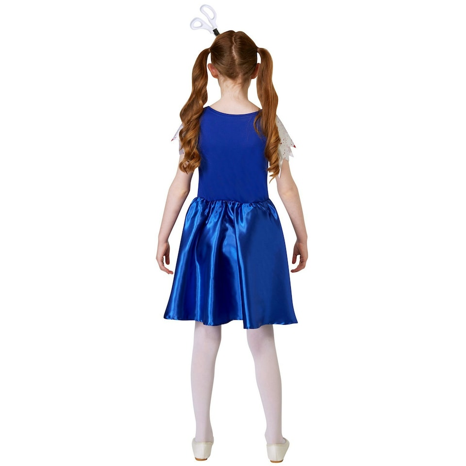 image 1 of Bristol Novelty Girls Rag Doll Costume - White/Red/Blue - 9-10 Years 9