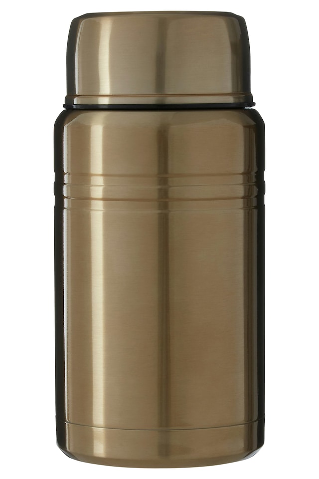 image 1 of Maison by Premier Manhattan Gold Finish Food Flask