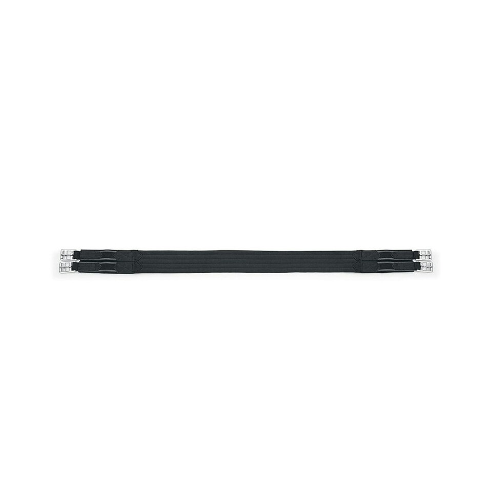 image 1 of Shires Burghley Elastic Horse Girth - Black - 52in