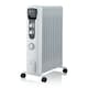image 1 of PureMate 2500W 11 Fin Oil Filled Radiator - White