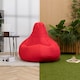 image 5 of Icon Dalton High Back Adult Gaming Indoor Outdoor Bean Bag Chair, Red