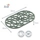 image 2 of Zeal Large Oval Silicone Heritage Trivet, 32cm, Dark Sage
