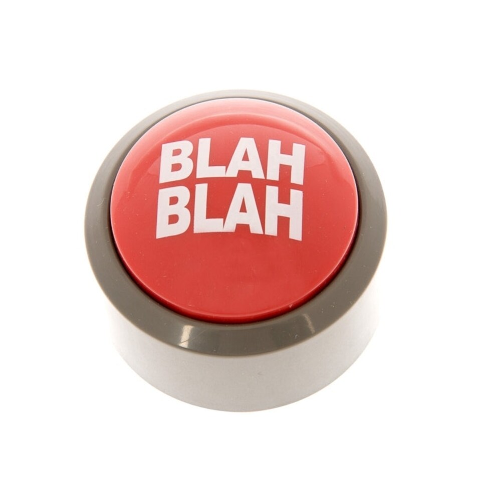 image 1 of Blah Blah Button