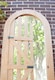 image 3 of Primrose Arched Wooden Glass Illusion Mirror Gate Outdoor Decorative 180cm x 60cm