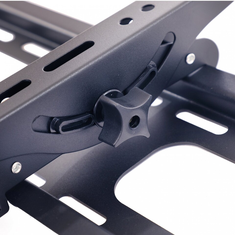 image 1 of 32"-65" Tilt Double TV Wall Bracket Mount - 100kg Capacity - VESA 600x400mm | Black | 1