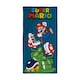 image 1 of Super Mario Jumping Cotton Beach Towel | Blue | Blue/Multicoloured | One size | 1