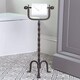 image 1 of Period Style Iron Toilet Roll Holder