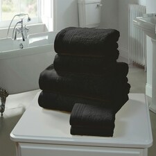 Chatsworth Pure Cotton Bath Super Sheets Super Soft and Absorbant Black | Extra large bath sheet
