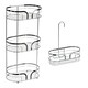 image 1 of Showerdrape Dante Chrome Freestanding Floor Caddy and Mini Shower Caddy | Silver | Chrome | 1