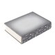image 2 of Something Different The Magic Of Crystals Book Storage Box - Grey/White - One Size