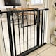 image 9 of Safetots Pressure Fit Self Closing Stair Gate, 111cm - 118cm, Matt Black, Auto Closing Baby Gate, Safety Barrier for Toddler, Easy Installation