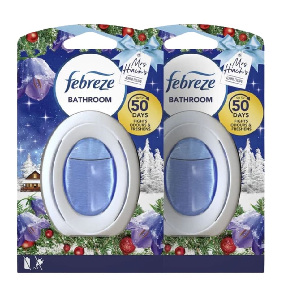 Febreze Mrs Hinch Alpine Escape Bathroom Air Freshener 7.5ml Assorted 1 Packs