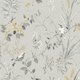 image 1 of Crown Mariko Bird Wallpaper - Grey - 10m x 53cm Grey