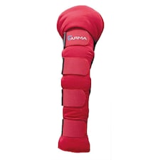 ARMA Padded Horse Tail Guard - Red - One Size