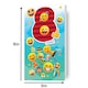 image 2 of JoyPixels Emoji Age 8 Birthday Card