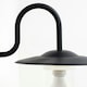 image 2 of ValueLights Lynton Swan Neck Matte Black Wall Light and LED Bulb Black