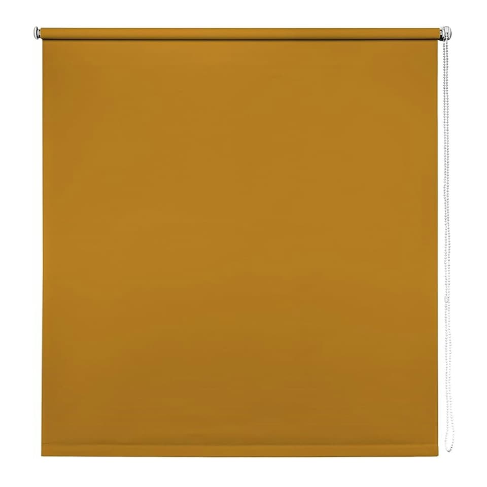 image 1 of 110cm Ochre Trimmable Thermal Blackout Roller Blinds | Grey | Grey