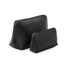 Bagbase Boutique Toiletry Bag - Black/Black - L