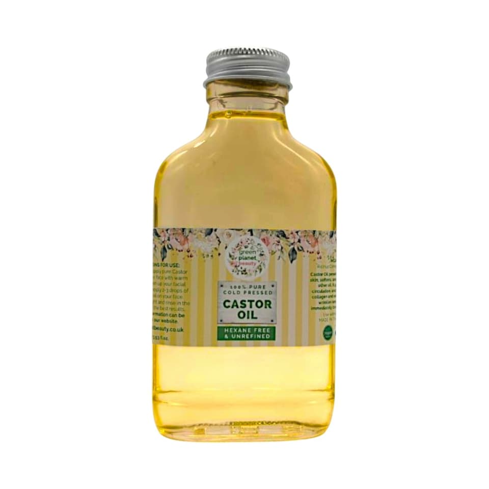 Pure Cold Pressed Castor Oil, Hexene Free