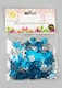 image 3 of 30th Birthday Confetti Blue & Silver 1 pack x 14 grams birthday decoration Foil Metallic 1 pack