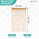 image 2 of Polyester Glitter Beaded String Curtain Panel - 200x100cm