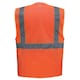 image 2 of Yoko Unisex Adult Hi-Vis Vest - Orange - S Orange | S