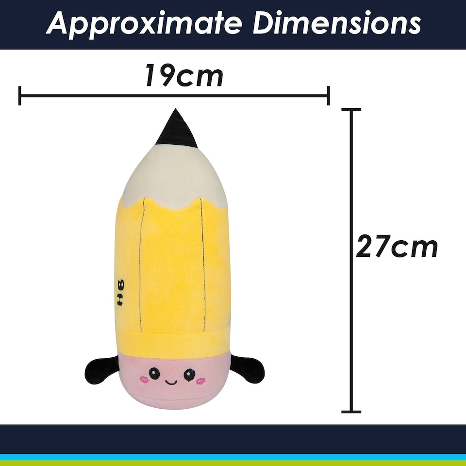image 1 of vfm-estore School Plush Toy 27cm - Soft, Huggable, Lightweight