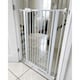 image 6 of Safetots Extra Tall Metal Safety Gate Pressure Fit, 75cm - 82.6cm, White, 104cm in Height, Extra Tall Baby Gate | White | 1
