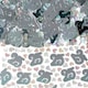 image 2 of Amscan Anniversary Confetti - 25th - Silver - One Size