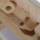image 10 of PawHut 2 Levels Wooden Hamster Cage Mice Rodents Hutch Small Animals