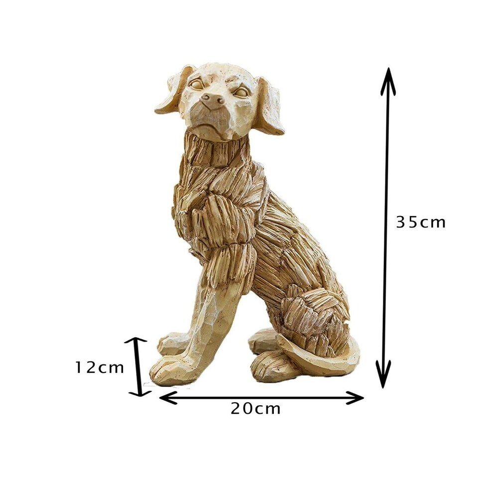 image 1 of Marco Paul Dog Garden Ornaments Outdoor Animal Sculpture