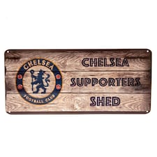 Chelsea FC Supporters Shed Plaque - Brown - One Size