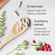 image 3 of SuperSelf D-Mannose with Cranberry 1000mg 120 Capsules
