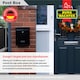 image 10 of Burg-Wachter Trent Wall Mounted Galvanised Steel Lockable Post Box - 26x34x9cm White