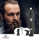 image 7 of MELISSA 3 in 1 Precision Ear Nose & Eyebrow Beard Trimmer Kit Cordless 3 Head System - Black
