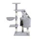 image 1 of PawHut 125cm Cat Tree for Indoor Cats, Kitten Scratching Post, Grey