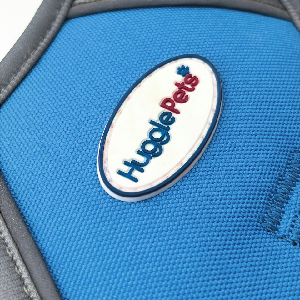 image 1 of HugglePets Activity & Travel Dog Harness | Blue | M