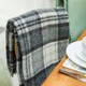 image 7 of Lifestyle Cottage Throw/Blanket - Grey