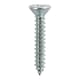 image 1 of Timco - Self-Tapping Screws - PZ - Countersunk - Zinc (Size 8 x 3/4 - 20 Pieces)