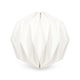 image 1 of ValueLights Astrid White Origami Ceiling Light Shade & Bulb | White