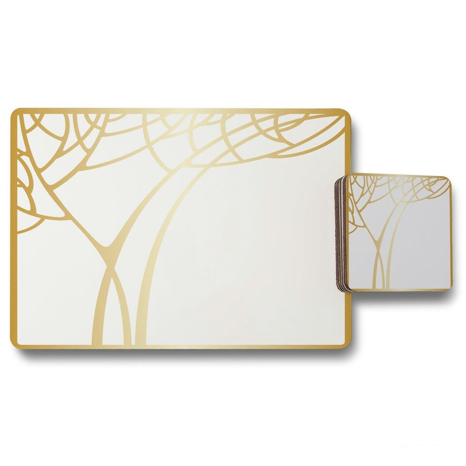 Golden Tree (Placemat & Coaster Set)